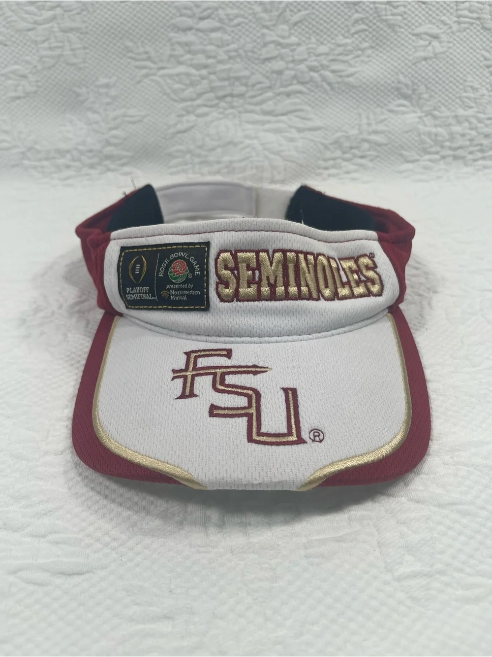 FSU Seminoles Youth Visor - Garnet, White & Gold